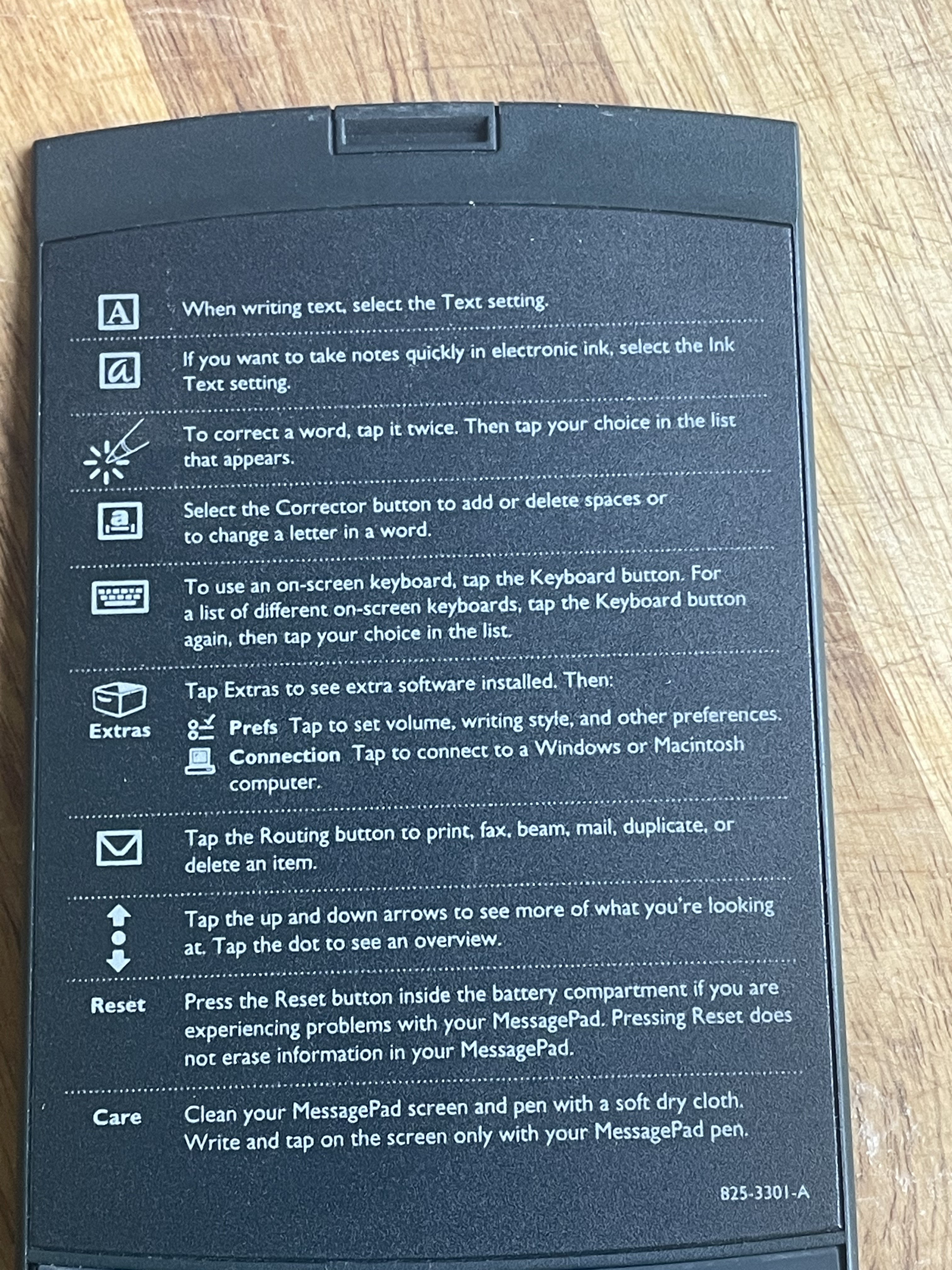 Apple Newton message pad 120 + external Fax/modem — photo 4