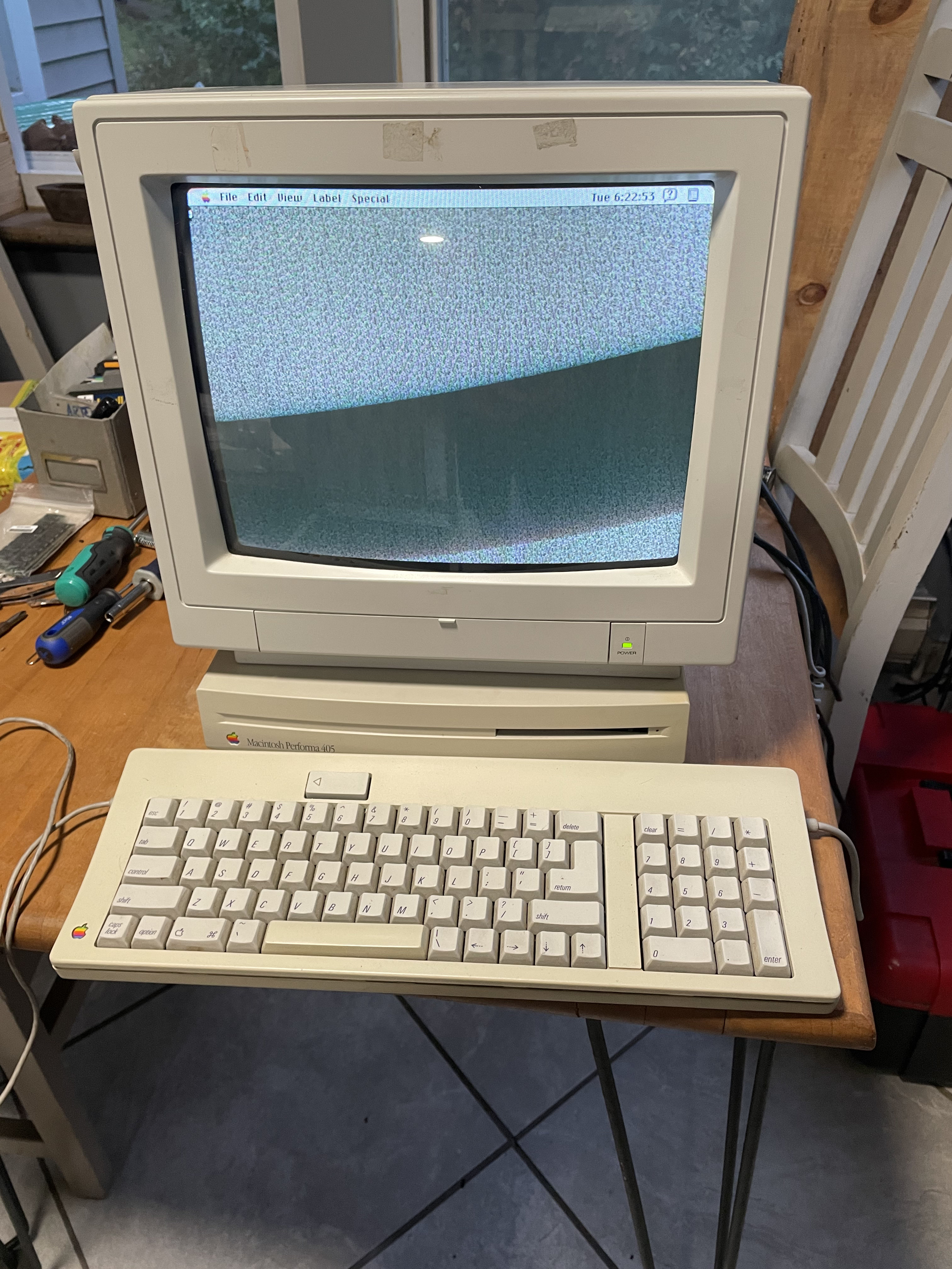Macintosh performa 405 vintage classic — photo 4