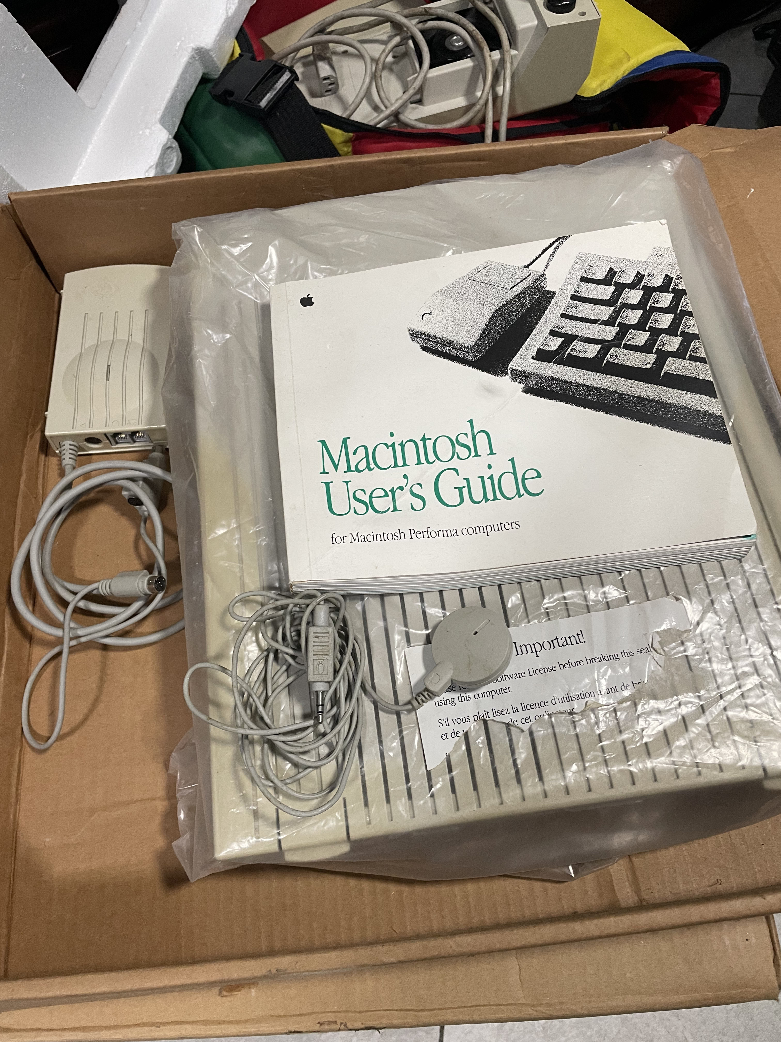 Macintosh performa 405 vintage classic — photo 3